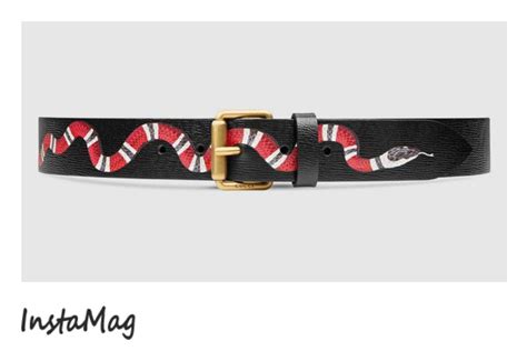 red snake gucci belt|gucci snake belt men's.